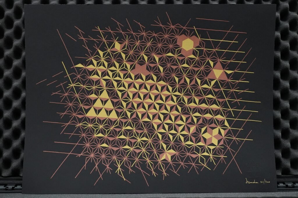 Interwoven Limited Edition Fine Art Serigraph - 18"x24"